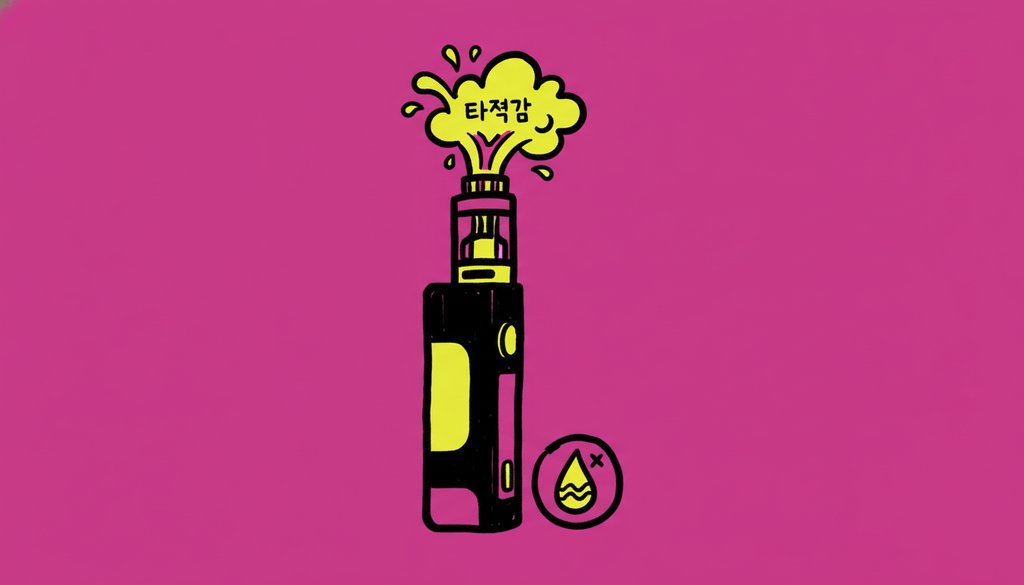 전자담배 액상 선택: 레딜 무니코틴 전자담배로 보는 타격감·누수 기준